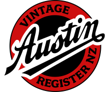 Vintage Austin Register NZ logo